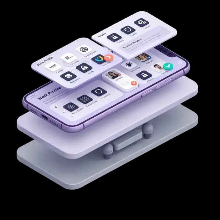 Work Profile-based Data Isolation