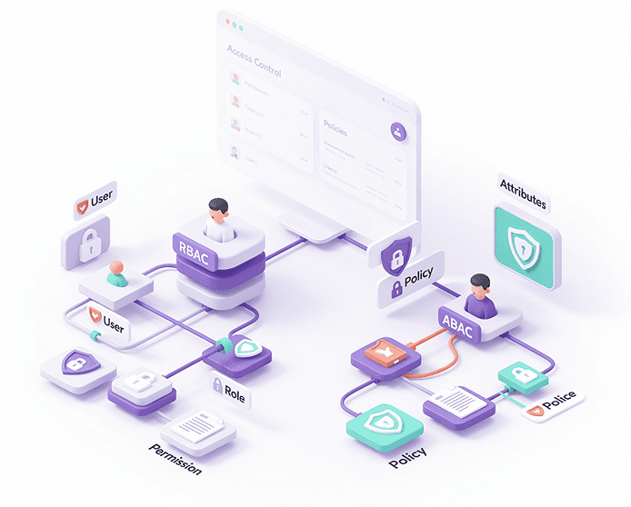 Role-based Access Control (RBAC) & Attribute-based Access Control (ABAC)