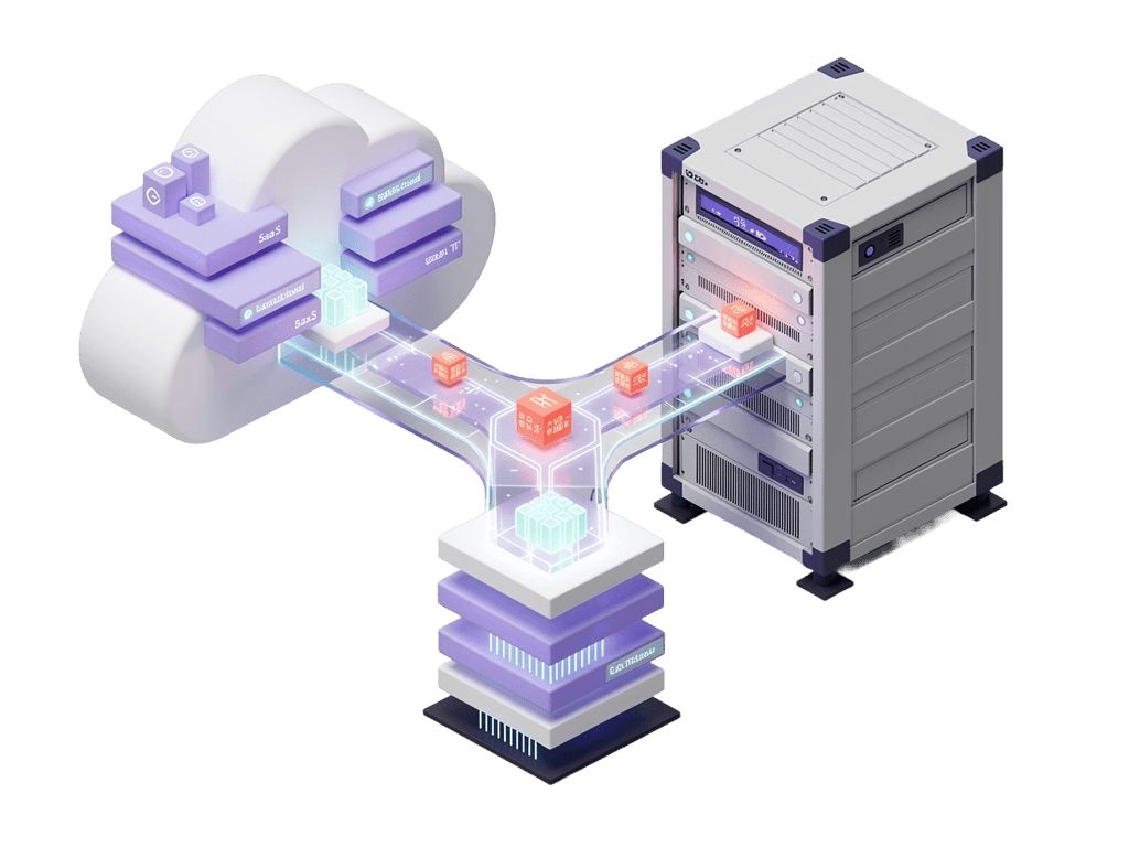 Akku deployment modes — cloud-hosted SaaS, on-premises, and hybrid