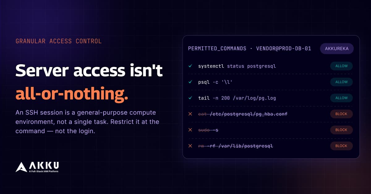 Server Access Isn’t All-or-Nothing. The Organisations Treating It That Way Have a Problem.