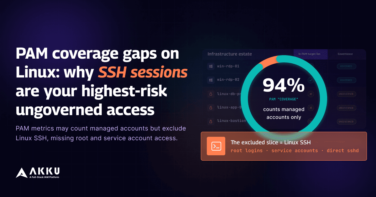 PAM Coverage Gaps on Linux: Why SSH Sessions Are Your Highest-Risk Ungoverned Access