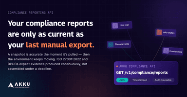 Your Compliance Reports Are Only as Current as Your Last Manual Export