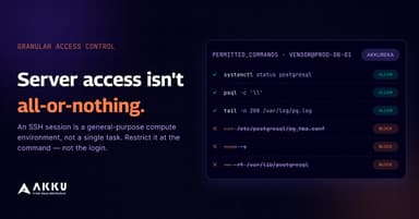 Server Access Isn’t All-or-Nothing. The Organisations Treating It That Way Have a Problem.