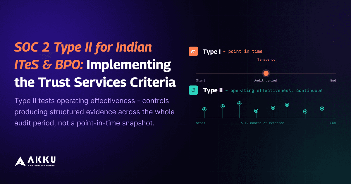 SOC 2 Type II for Indian ITeS and BPO: Implementing Trust Services Criteria