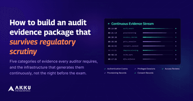 How to Build an Audit Evidence Package That Survives Regulatory Scrutiny